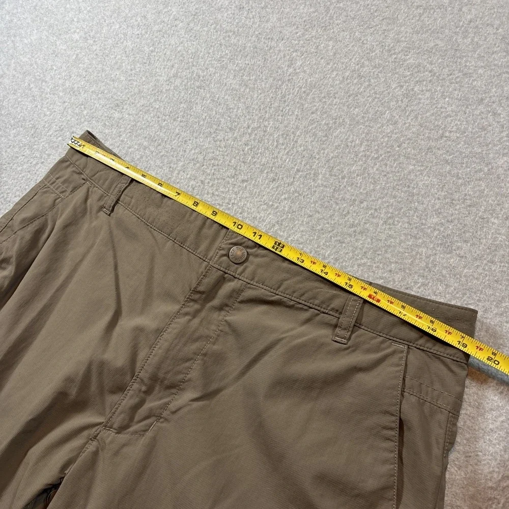 The North Face Pants Mens 38 (38x30)Brown Convertible Zip Off Hiking (Tiny Hole)